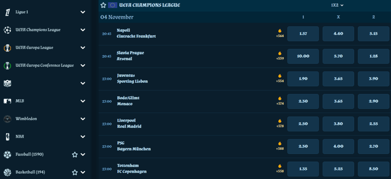 

&nbsp;Sportwetten im Fambet Casino – Livewetten und Champions-League-Quoten für deutsche Spieler online