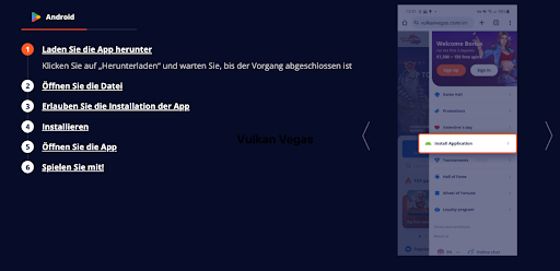 Vulkan Vegas APK